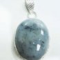 11.01gm stunning naturale agate gemstone silver pendant