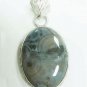 10.00gms Designer natural onyx gemstone silver pendant