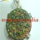 16.36gms Magnificent natural gemstone & silver pendant