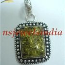 9.39gms Magnificent natural gemstone & silver pendant