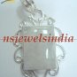 10.87gms Magnificent natural gemstone & silver pendant