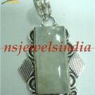 12.16gms Magnificent natural gemstone & silver pendant