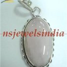 12.50gms Handmade natural onyx gemstone silver pendant