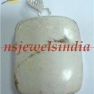 31.63gms magnificent natural agate & silver pendant