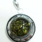 11.24gms Handcrafted natural gemstone silver pendant