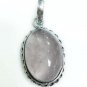 11.80gm Designer natural quartz gemstone silver pendant