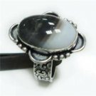8.14gms Handcrafted natural gemstone silver Ring