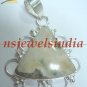 10.21gms Handmade Natural agate gemstone silver pendant