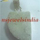 10.97gms Magnificent natural gemstone & silver pendant