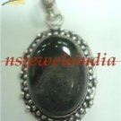 11.19gms magnificent natural agate & silver pendant