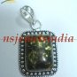 9.89gms Magnificent natural gemstone & silver pendant