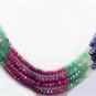 stunning Handcrafted multicolor beads gemstone string