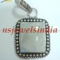 14.50gms Magnificent natural gemstone & silver pendant