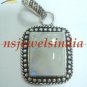 14.50gms Magnificent natural gemstone & silver pendant