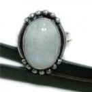 5.39gms Designer natural onyx gemstone silver ring