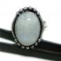 5.39gms Designer natural onyx gemstone silver ring