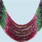 Handcrafted natural multicolor beads gemstone necklace