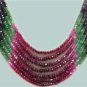 stunning natural multicolor beads gemstone necklace