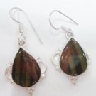 8.47 gm Stunning Designer  Gemstone Silver Earring