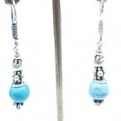 4.5 gm Stunning Turquise Gemstone Silver Rare Earrings