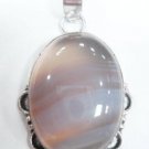 15.57 gm Stunning Onyex  Gemstone Silver Pendant