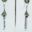 6.97 gms Stunning  Designer German silver Earrings