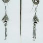 6.97 gms Stunning  Designer German silver Earrings
