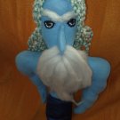 The King Neptune, father of Marry the Mermaid, primitive folk art doll, OOAK