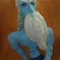 The King Neptune, father of Marry the Mermaid, primitive folk art doll, OOAK