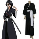 Bleach Kuchiki Rukia Soul Reaper Uniform Cosplay Costume