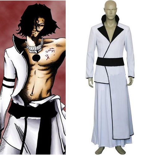 Bleach Cosplay Costume 1.Free Shipping by china post air mail
