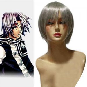 D.Gray Man Allen Walker Cosplay Wig