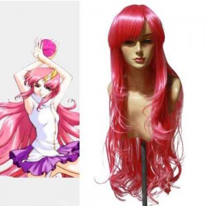 Gundam Seed Lacus Cosplay Wig