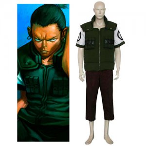 Naruto Nara Shikamaru Cosplay Costume