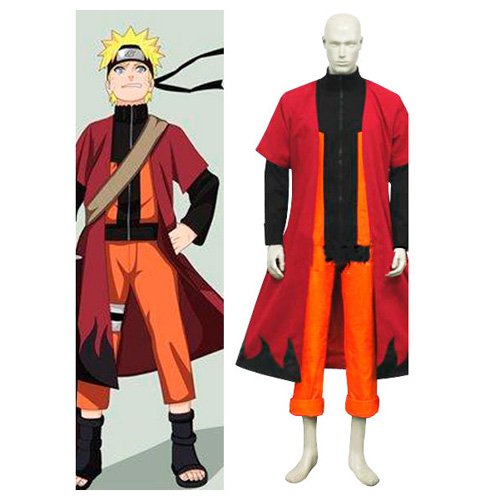 Naruto Uzumaki Cosplay Costume