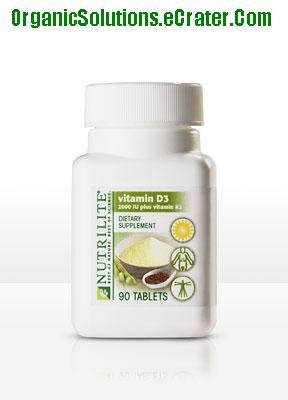 NUTRILITE Vitamin D3 2000 IU plus K2 90 tablets