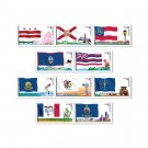 Second Issue Flags of Our Nation Set of 10