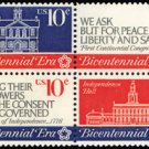 Scott #1543-1546 First Continental Congress Mint NH Se Tenant Block of 4