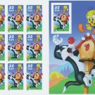 Scott #3204 Sylvester & Tweety Mint Pane of 10