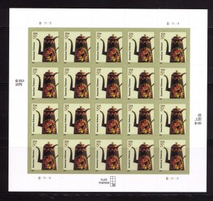 Scott #3756 5c Toleware Mint NH Sheet
