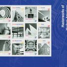 Scott #3910 Masterworks of Modern American Architectures Mint NH Sheet