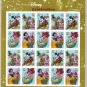 Scott #3912-3915 The Art of Disney Celebration Mint NH Sheet.