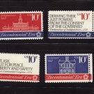 Scott #1543-1546 First Continental Congress Mint NH Set