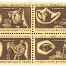 Scott #1456-1459 Colonial Craftsmen Mint NH Se-Tenant Block