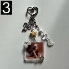 Moon Pattern Album Lamp keychains handmade trendy aesthetic y2k