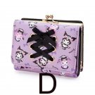Hello Kitty My Melody Kuromi Keychain Lipstick Coin Leather Purse Wallet Clutch