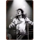 Vintage Michael Jackson Metal Sign Bad Tour Black White Wall Decor-aluminum