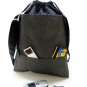 V2SL SUN CharcoChino'08 of Vela TESAGE purses, Style 2, Sunbrella, Shoulder bags with Drawstring Cl