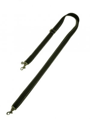 Yukiko Sato - Hip Strap in Stitched Trim Color, Jet Black for Chibi TESAGE Cases, ID holder, Key Hol