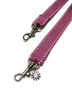 Yukiko Sato - WriStrap (Wrist Strap) Leash in Stitched Trim Color, ICHIGO Pink for Chibi TESAGE Case